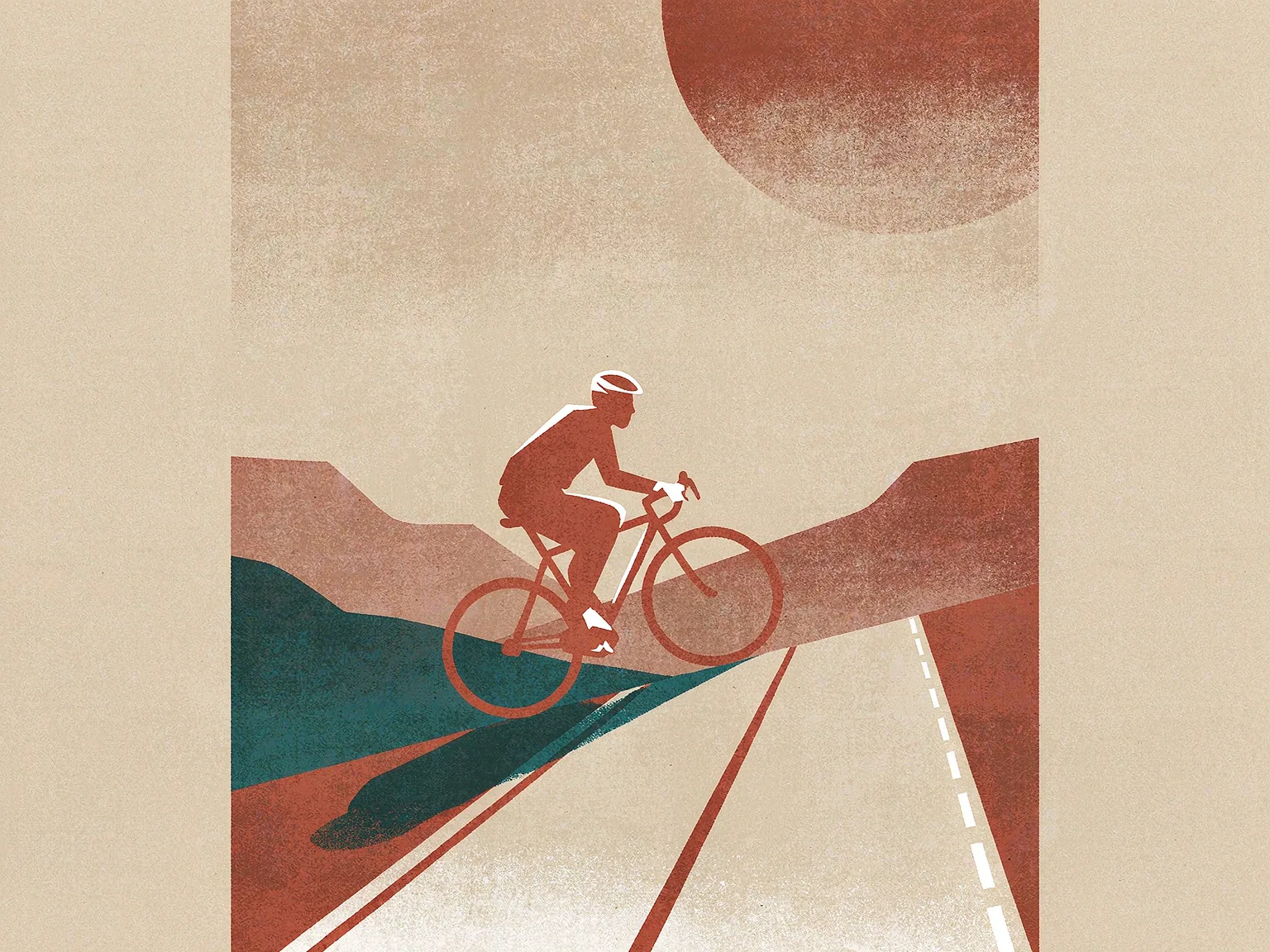 Hill Cyclist